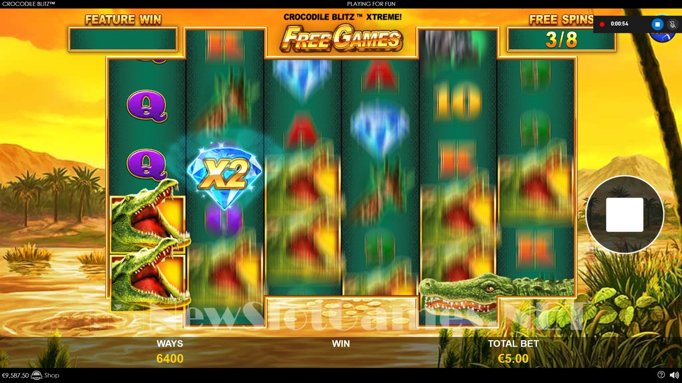 Crocodile Blitz Xtreme Slot Slot Image in Demo - pic. 10
