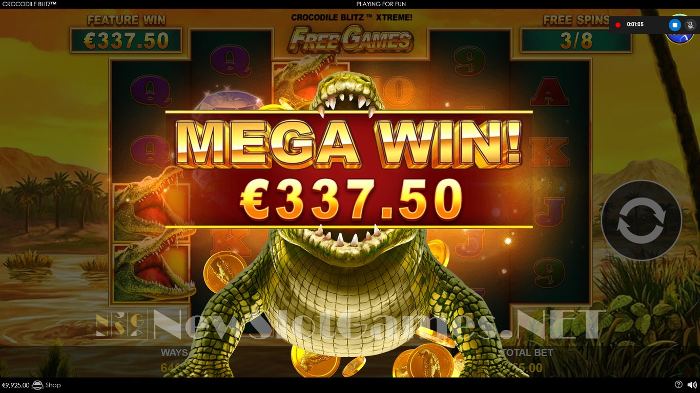 Crocodile Blitz Xtreme Slot Slot Image in Demo - pic. 11