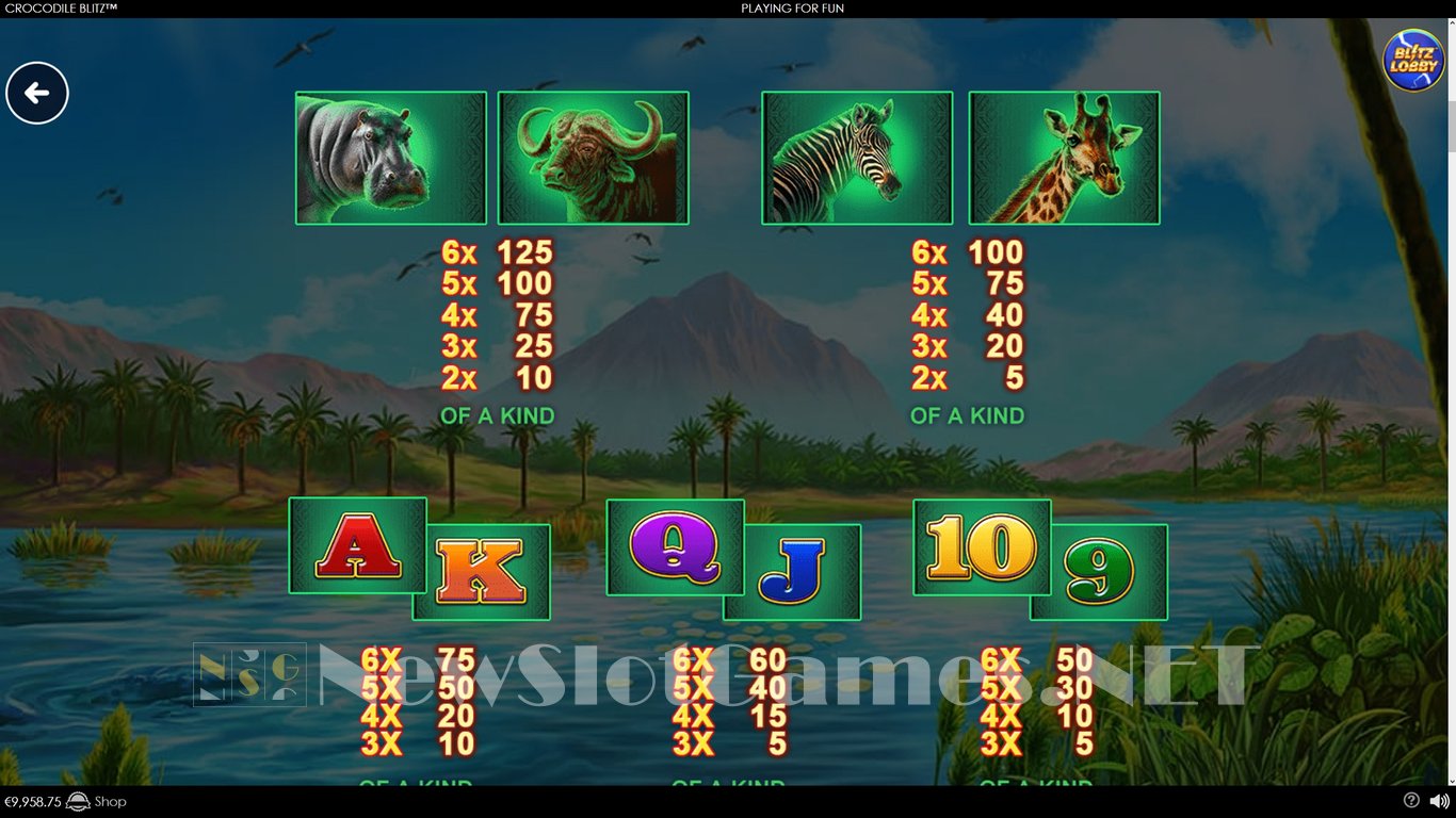 Crocodile Blitz Xtreme Slot Slot Image in Demo - pic. 17