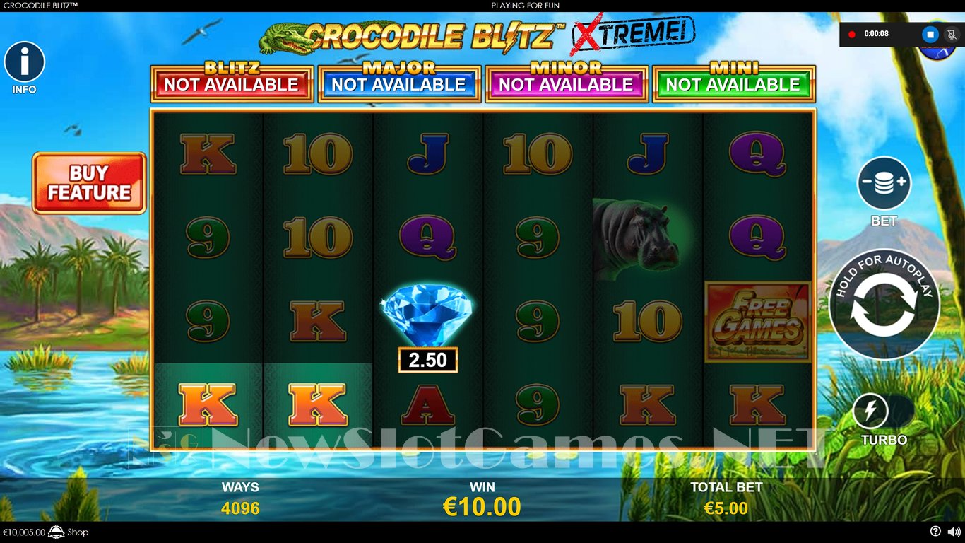 Crocodile Blitz Xtreme Slot Slot Image in Demo - pic. 2