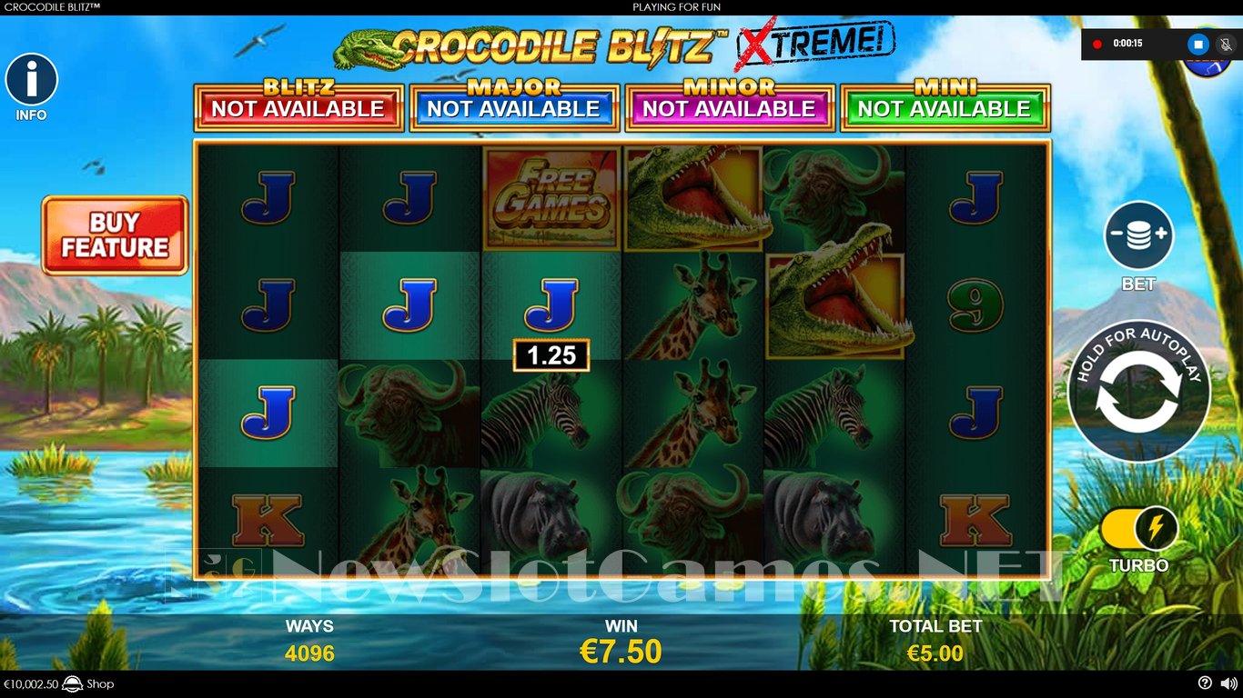 Crocodile Blitz Xtreme Slot Slot Image in Demo - pic. 3