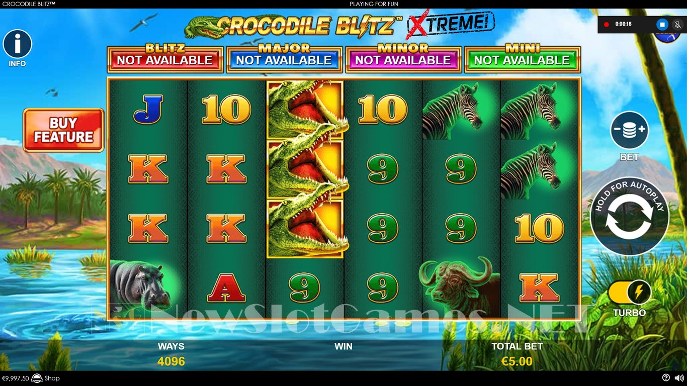 Crocodile Blitz Xtreme Slot Slot Image in Demo - pic. 4