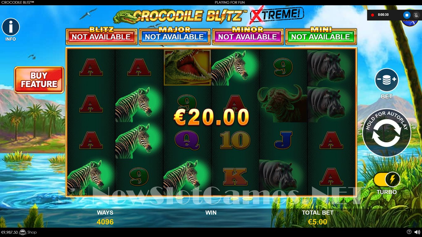 Crocodile Blitz Xtreme Slot Slot Image in Demo - pic. 5