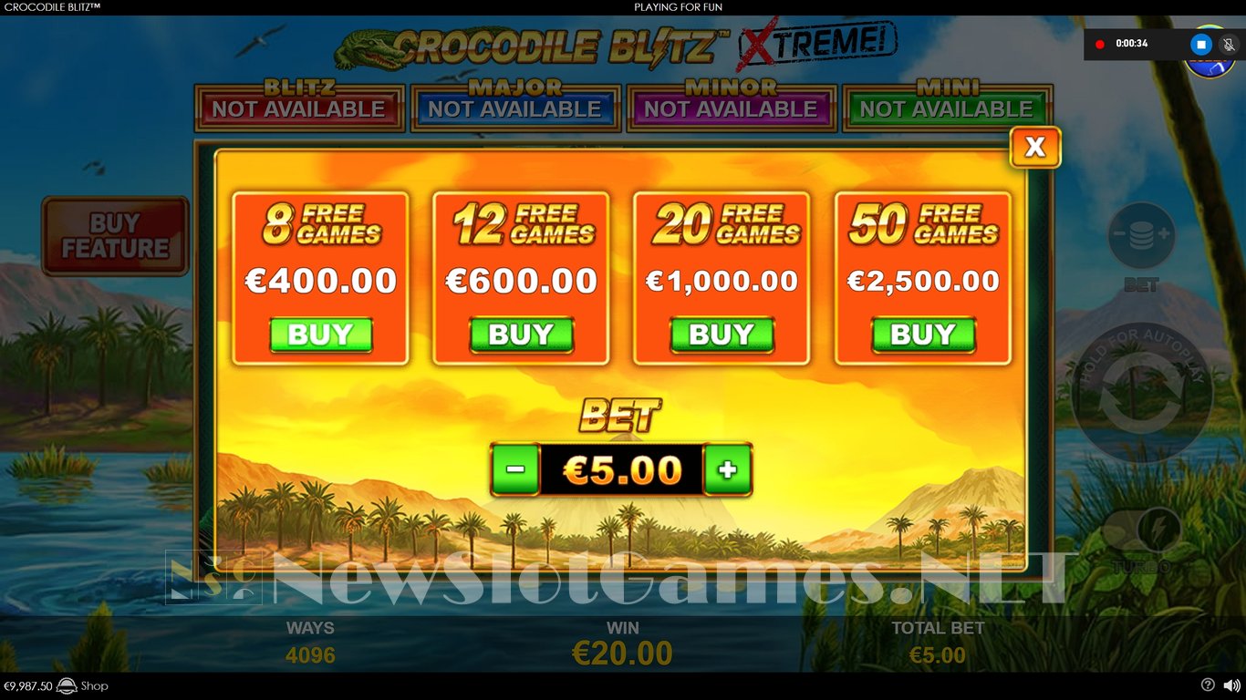 Crocodile Blitz Xtreme Slot Slot Image in Demo - pic. 6