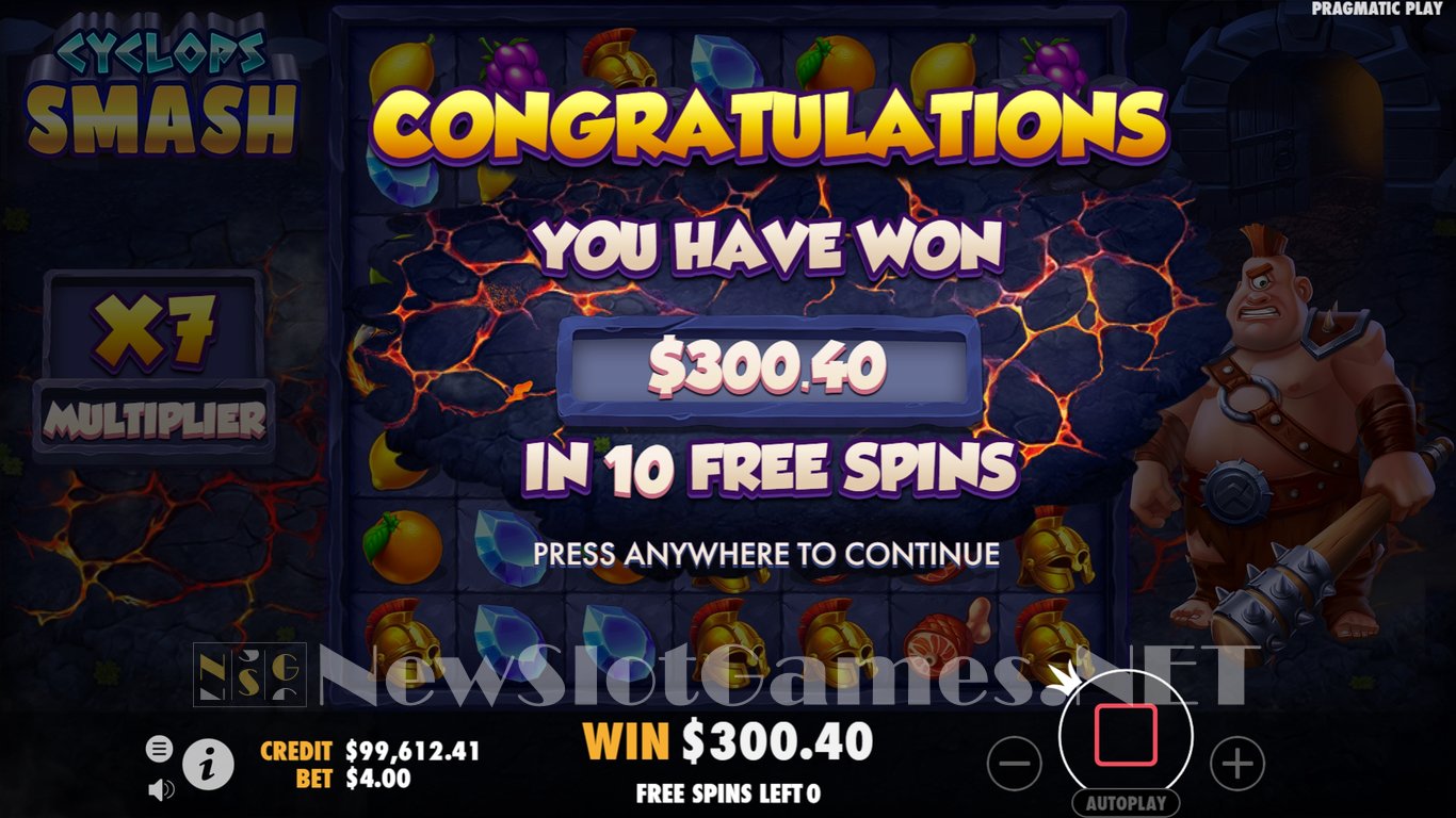 Cyclops Smash Slot Slot Image in Demo - pic. 13