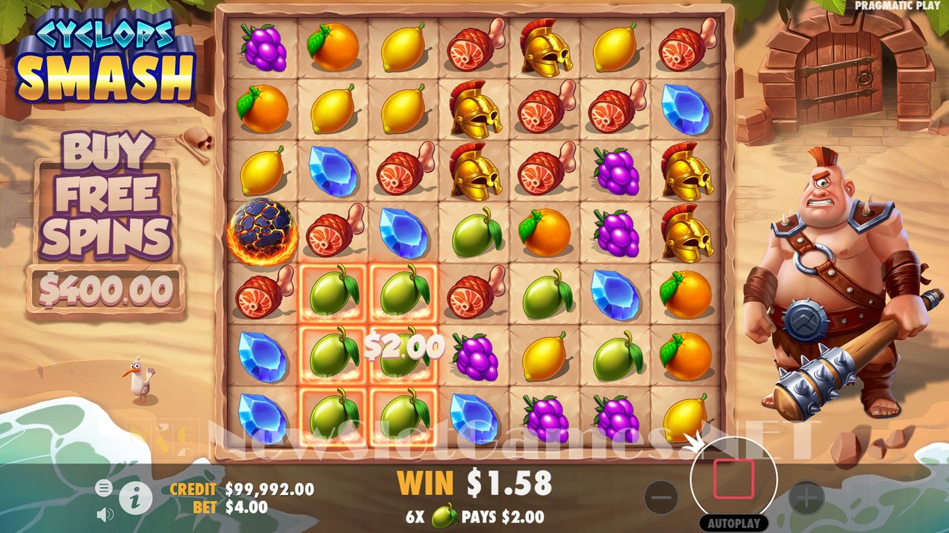 Cyclops Smash Slot Slot Image in Demo - pic. 2