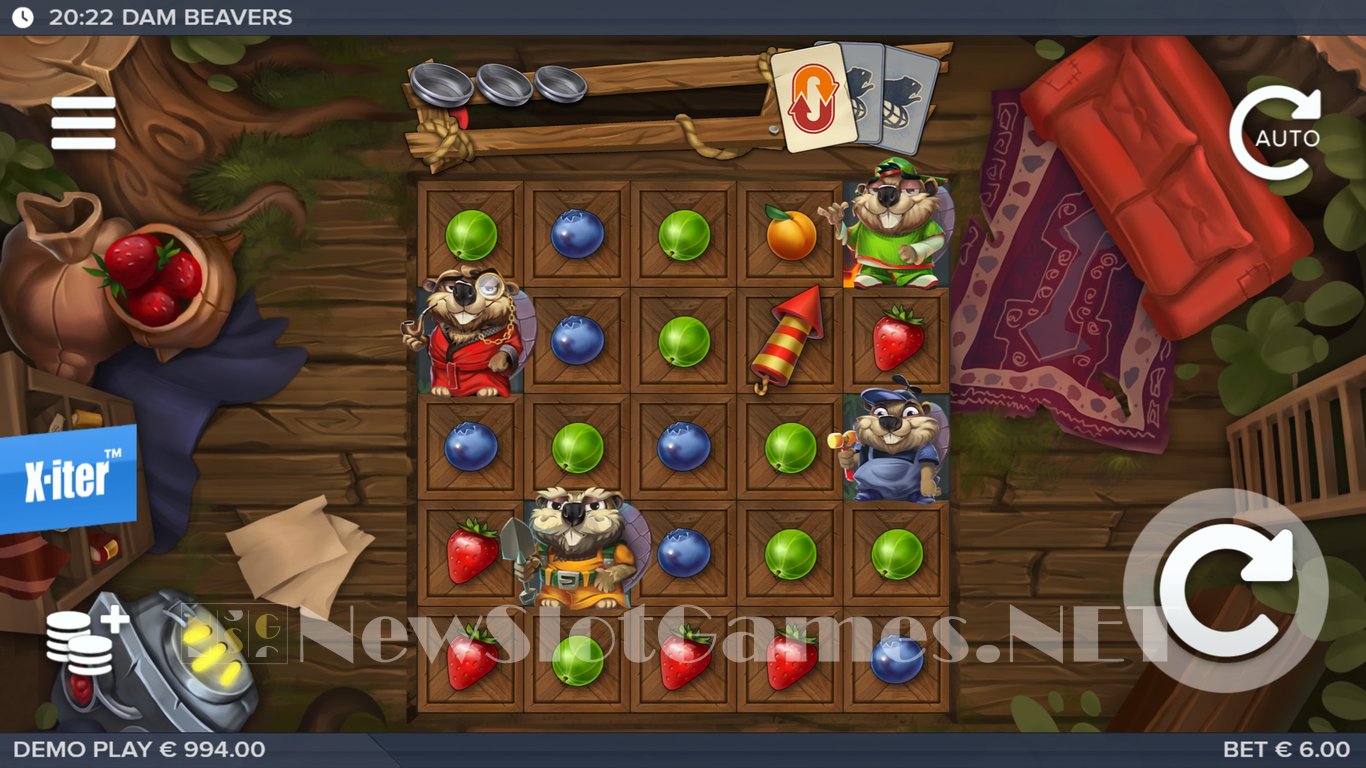 Dam Beavers Slot Demo Image