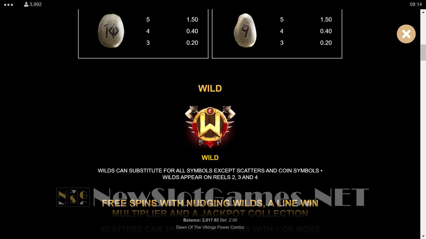 Dawn of the Vikings Slot Slot Image in Demo - pic. 8
