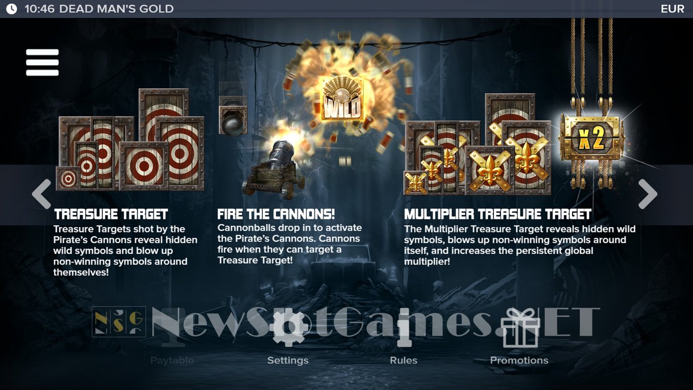 Dead Mans Gold Slot Slot Image in Demo - pic. 11