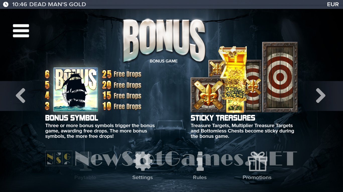 Dead Mans Gold Slot Slot Image in Demo - pic. 14