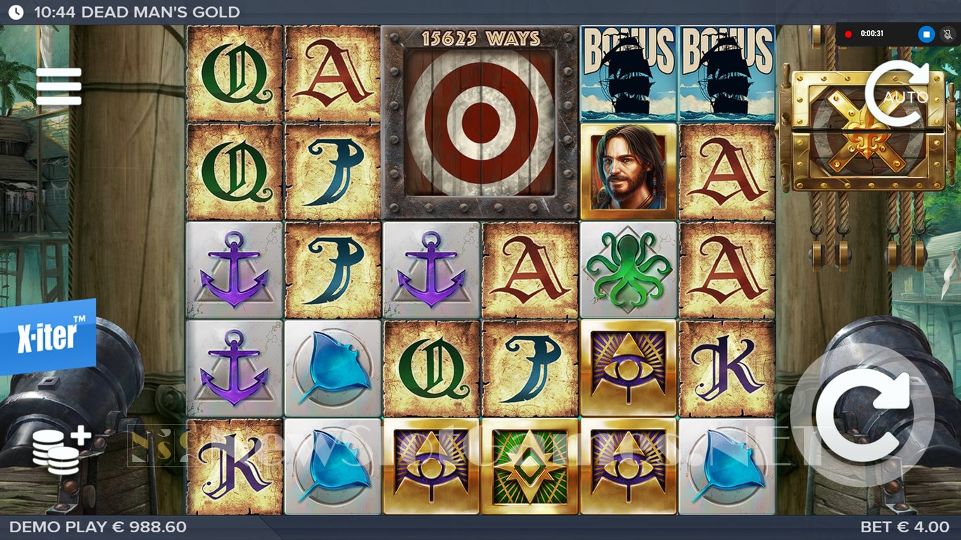 Dead Mans Gold Slot Slot Image in Demo - pic. 5