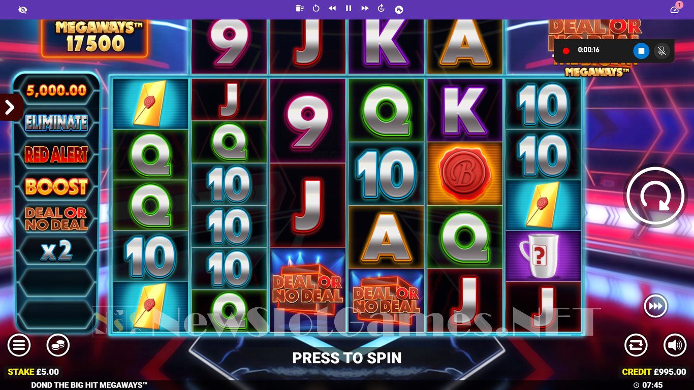 Deal Or No Deal The Big Hit Megaways Slot Slot Image in Demo - pic. 2
