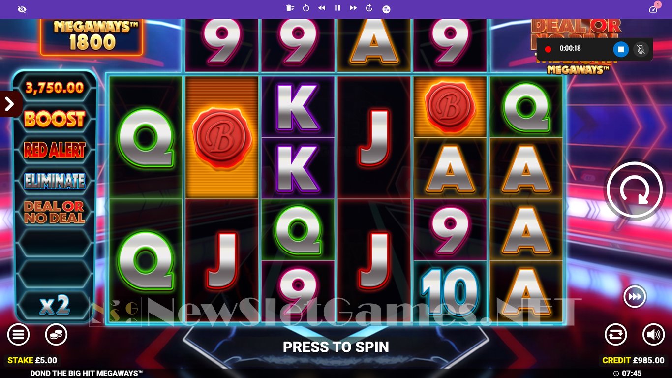 Deal Or No Deal The Big Hit Megaways Slot Slot Image in Demo - pic. 3