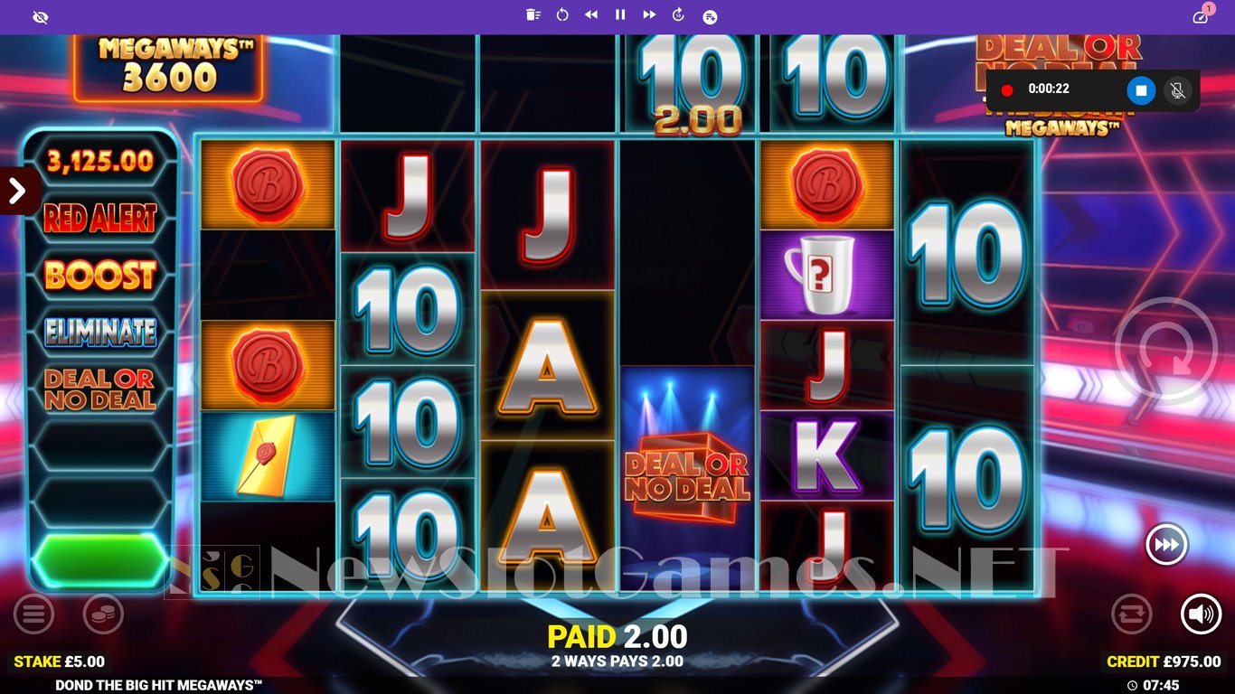 Deal Or No Deal The Big Hit Megaways Slot Slot Image in Demo - pic. 4