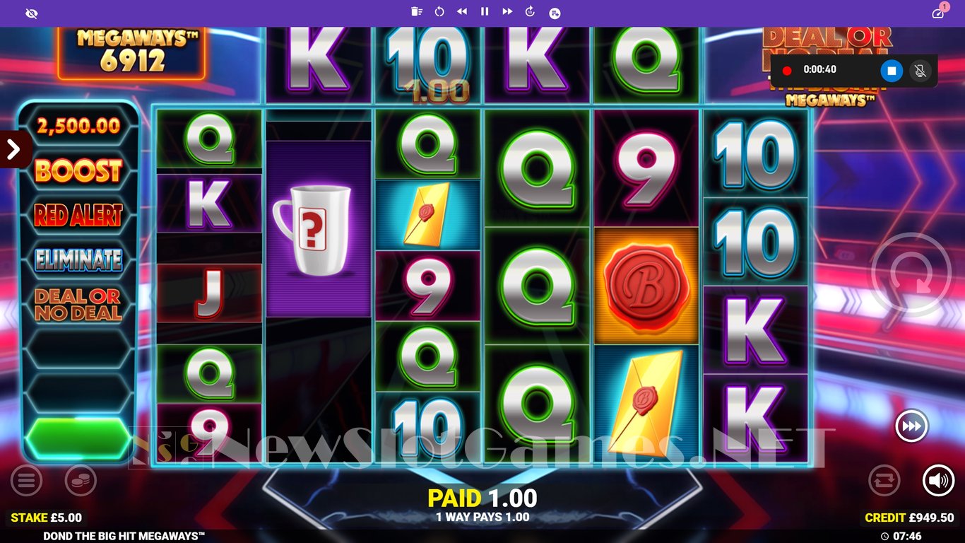 Deal Or No Deal The Big Hit Megaways Slot Slot Image in Demo - pic. 6