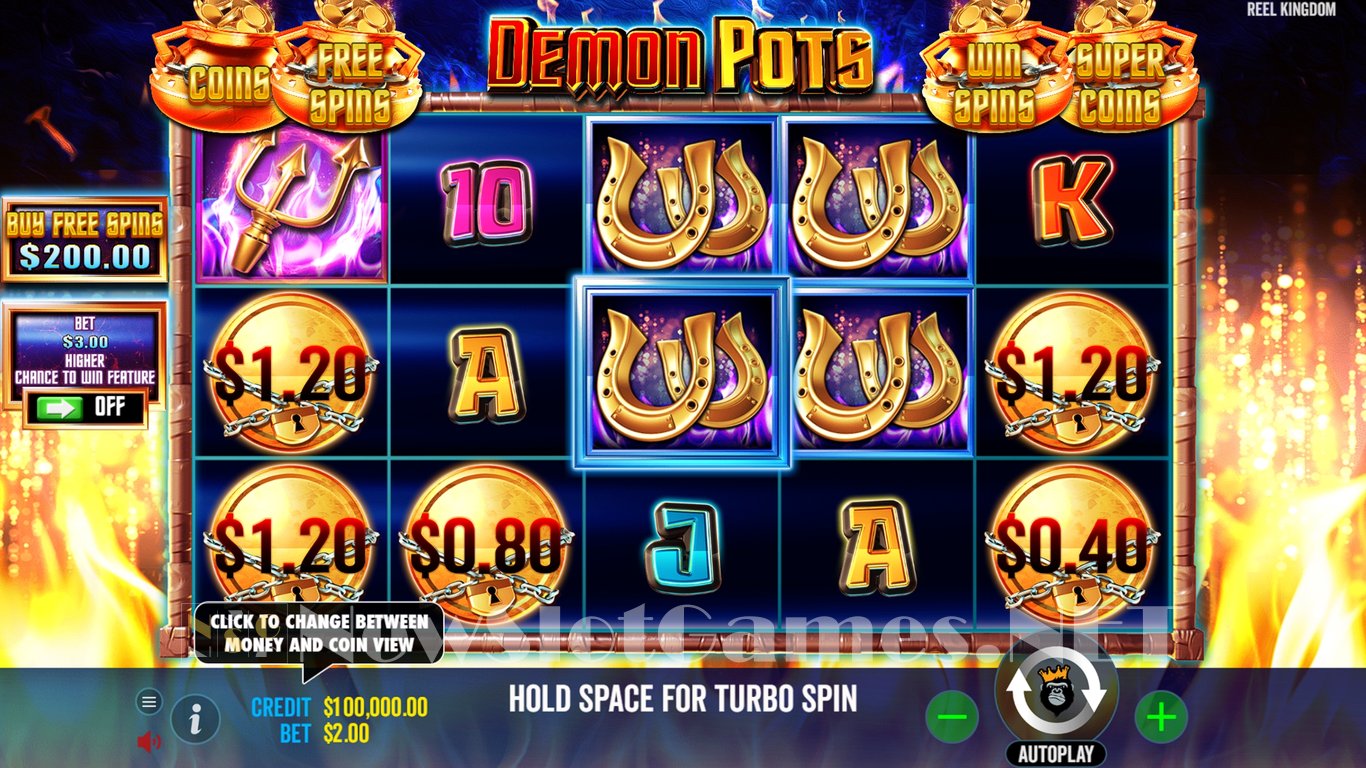 Demon Pots Slot Demo Image