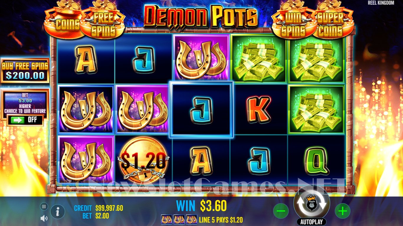 Demon Pots Slot Review & Demo by Pragmatic Play - Play Free Online