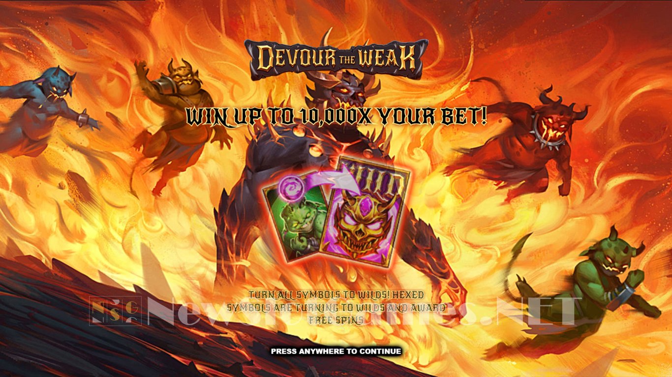 Devour The Weak Slot Demo Image