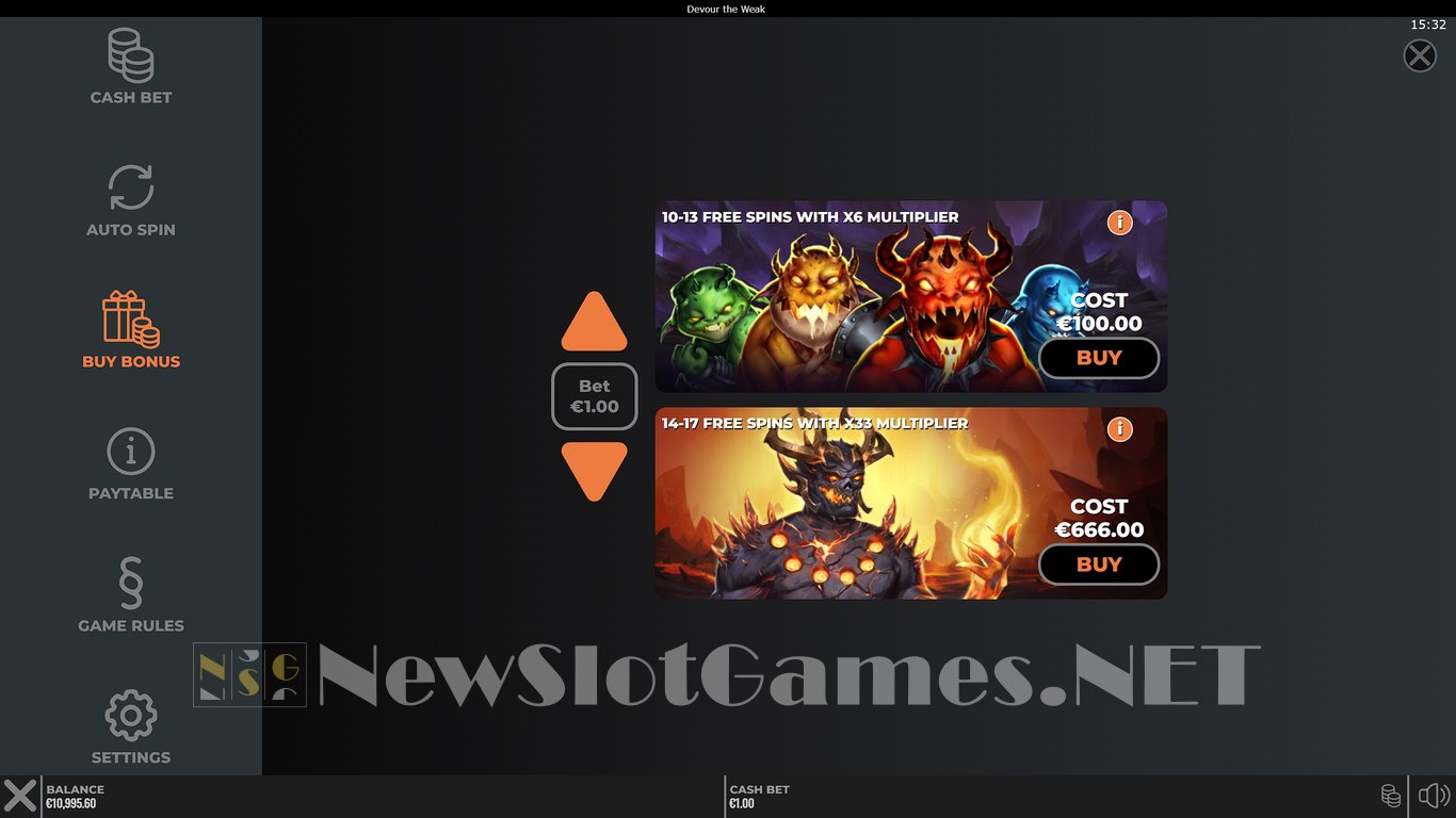 Devour The Weak Slot Slot Image in Demo - pic. 6