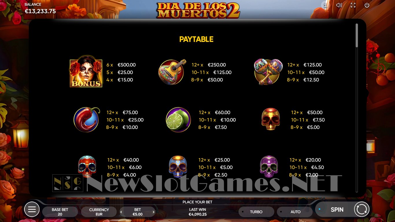 Dia De Los Muertos 2 Slot Slot Image in Demo - pic. 11