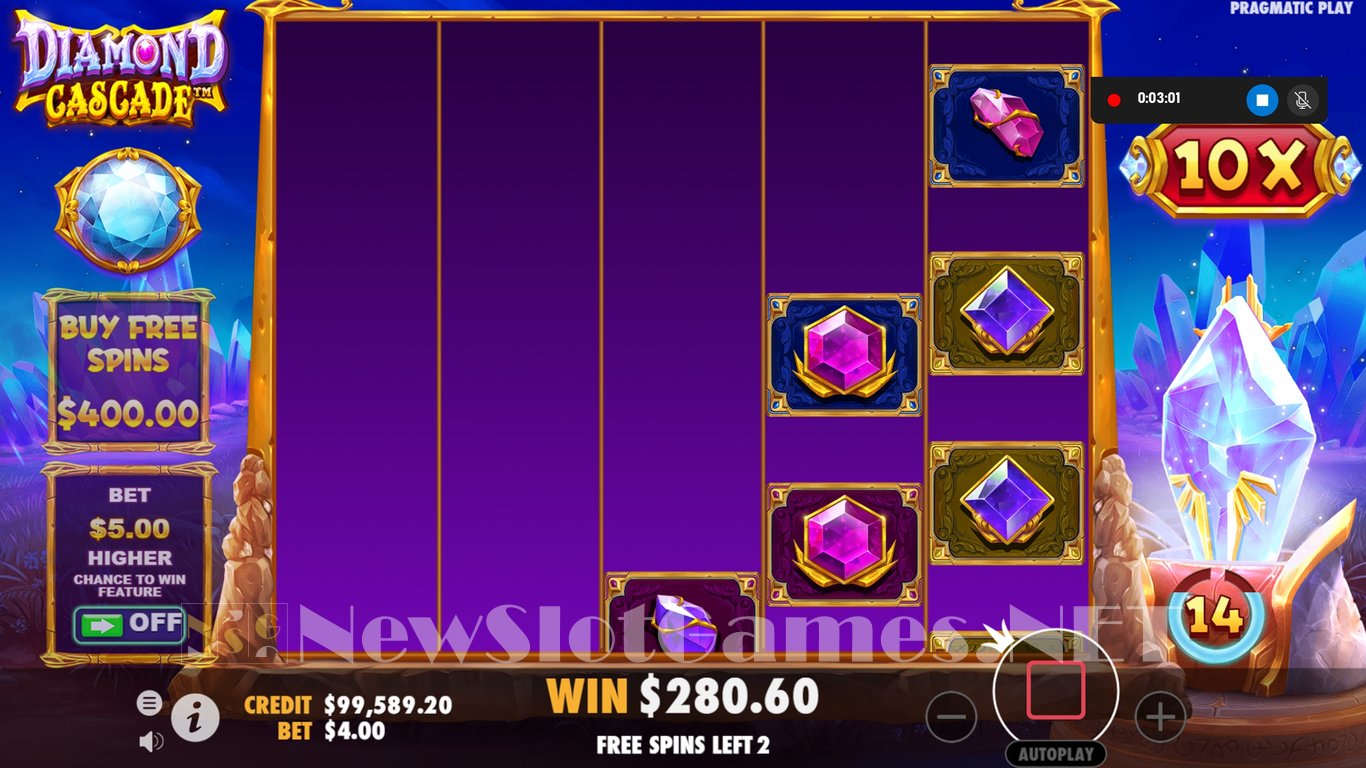 Diamond Cascade Slot Slot Image in Demo - pic. 14