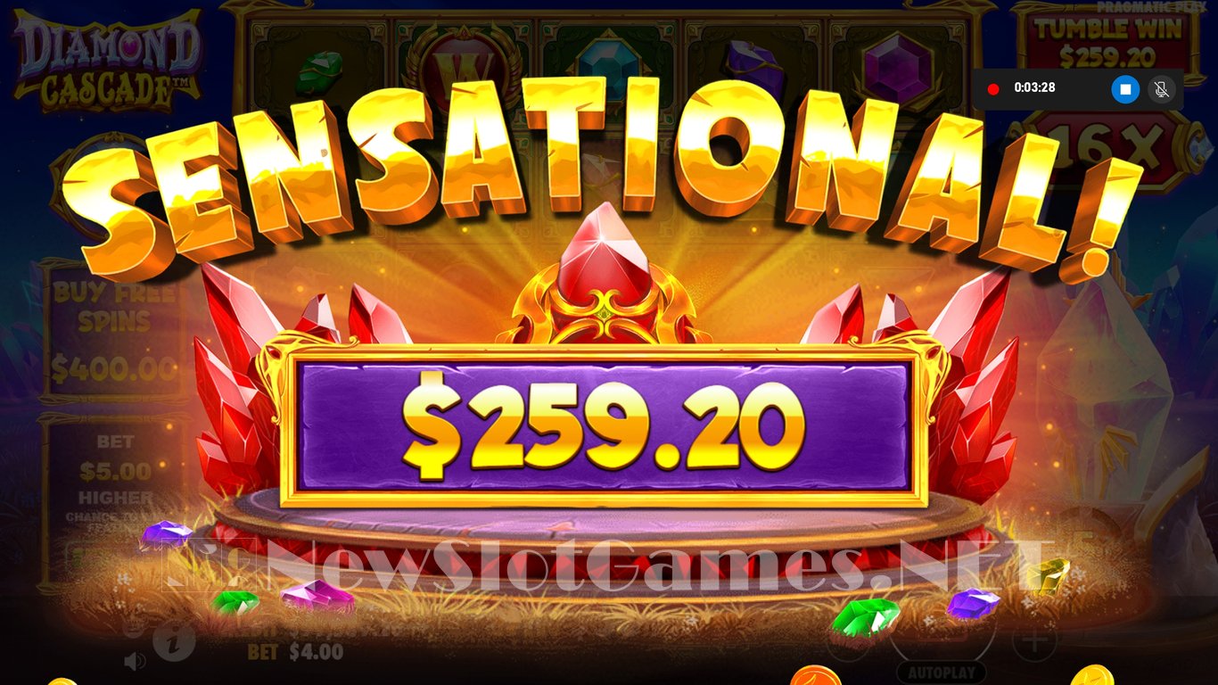 Diamond Cascade Slot Slot Image in Demo - pic. 15