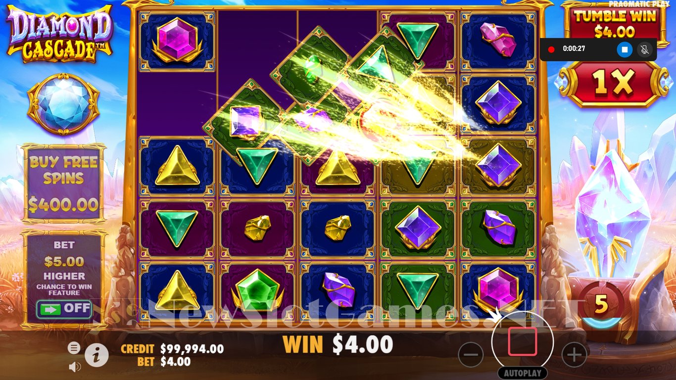 Diamond Cascade Slot Slot Image in Demo - pic. 4