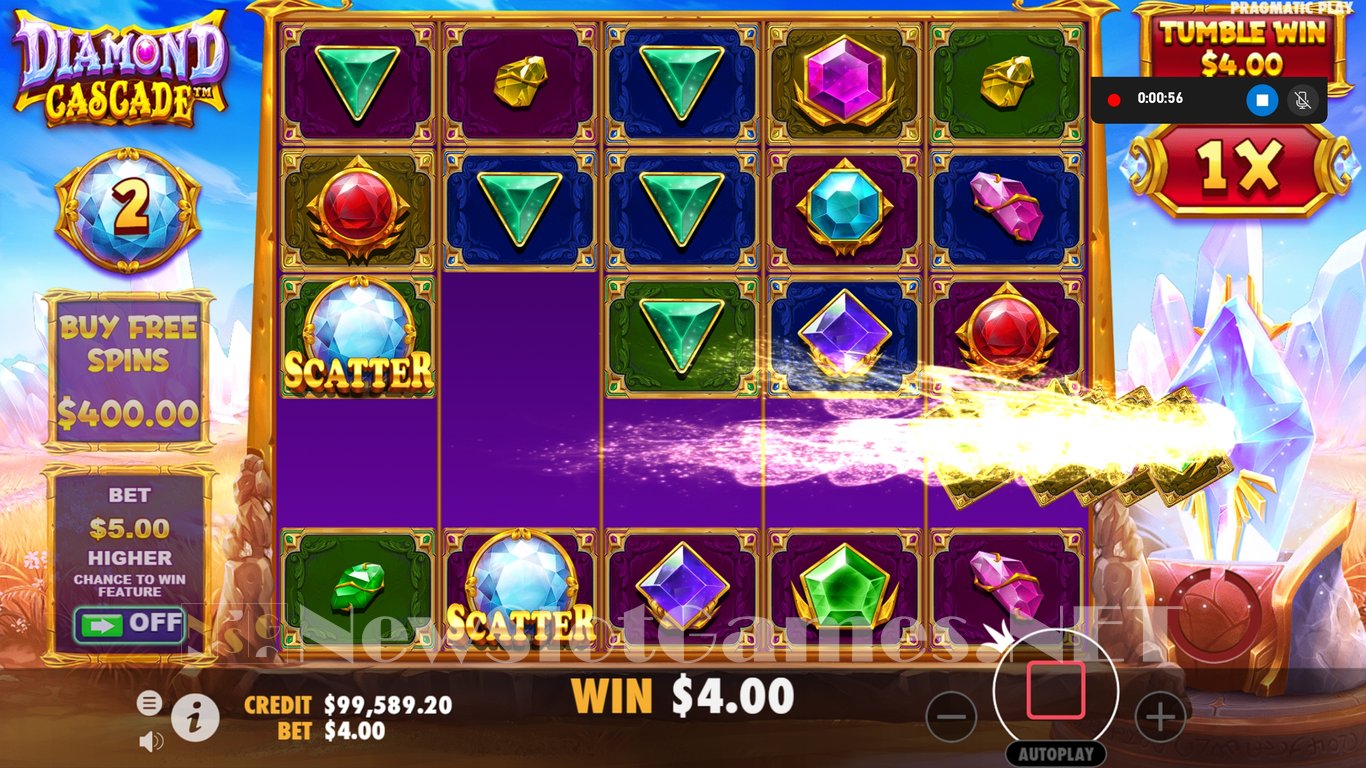 Diamond Cascade Slot Slot Image in Demo - pic. 7