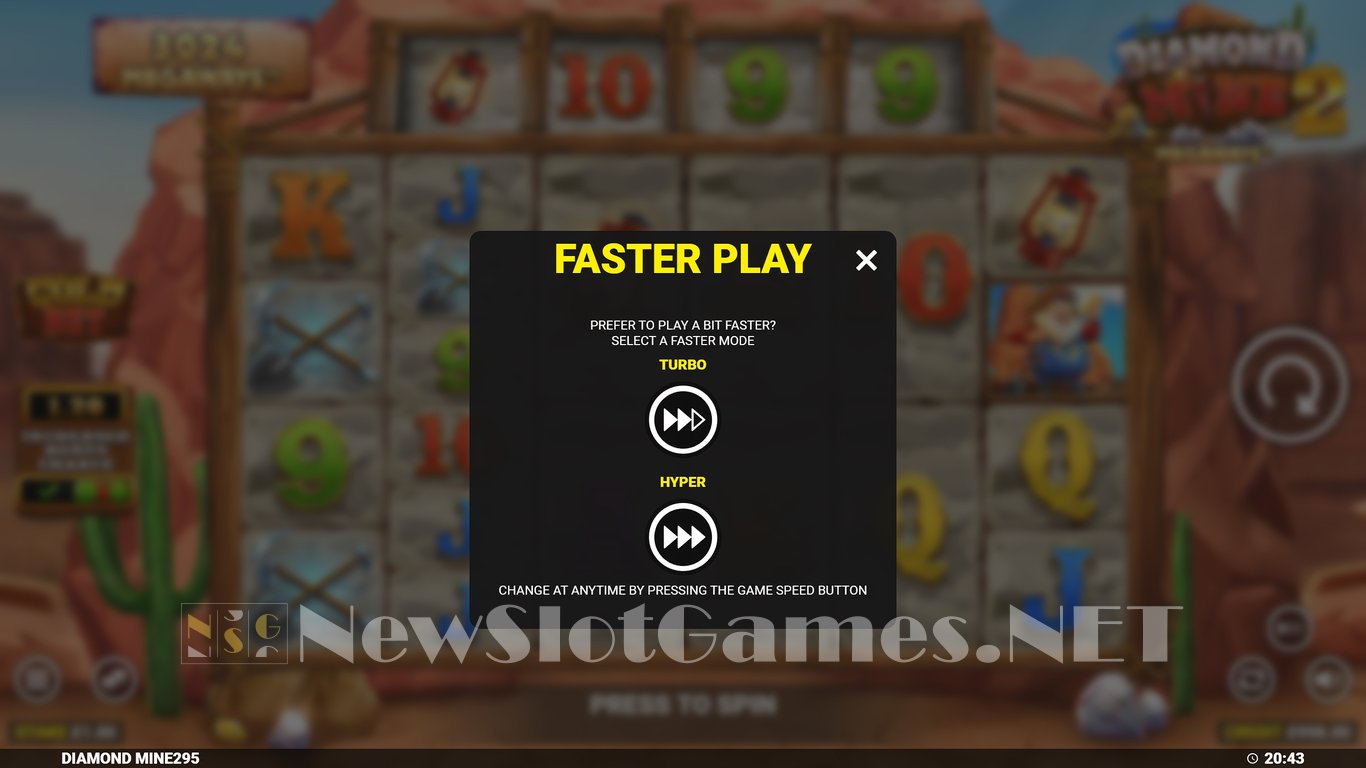 Diamond Mine 2 Megaways Slot Slot Image in Demo - pic. 4