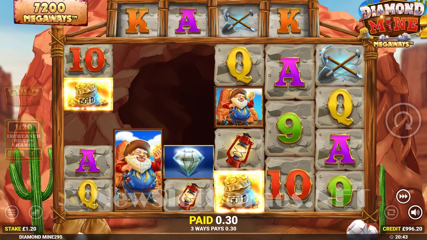 Diamond Mine 2 Megaways Slot Slot Image in Demo - pic. 5