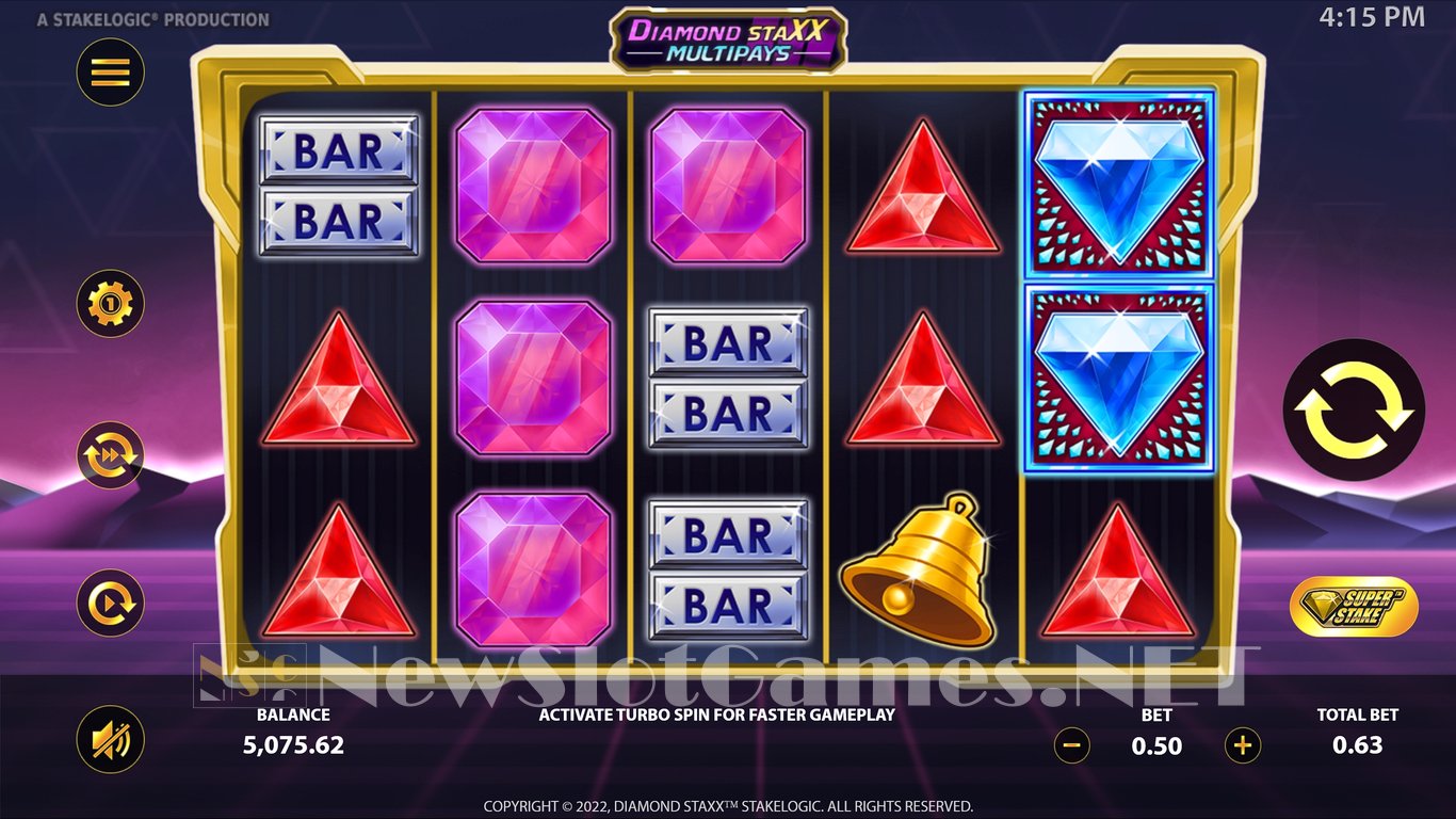 Diamond Staxx Multipays Slot Slot Image in Demo - pic. 11