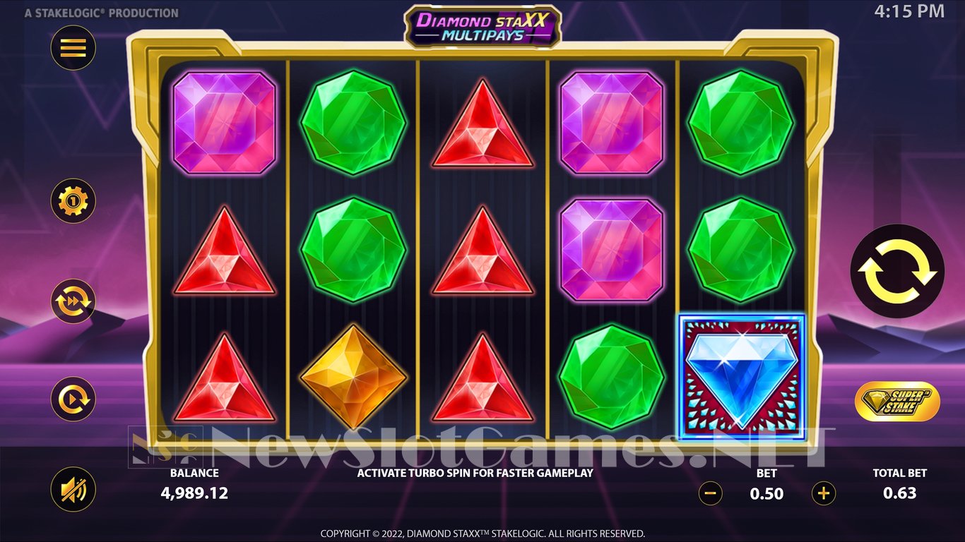 Diamond Staxx Multipays Slot Slot Image in Demo - pic. 4