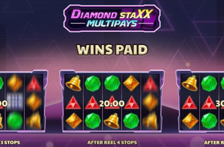 Diamond Staxx Multipays Slot Icon