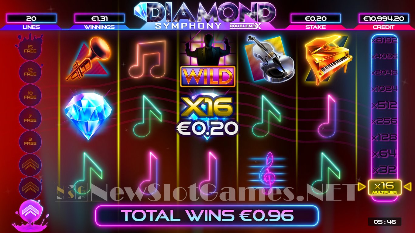 Diamond Symphony DoubleMax Slot Slot Image in Demo - pic. 11