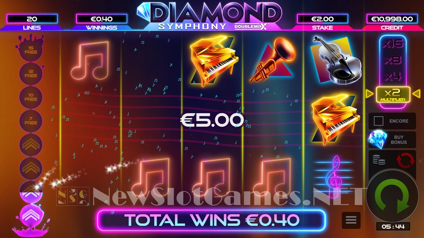 Diamond Symphony DoubleMax Slot Slot Image in Demo - pic. 2