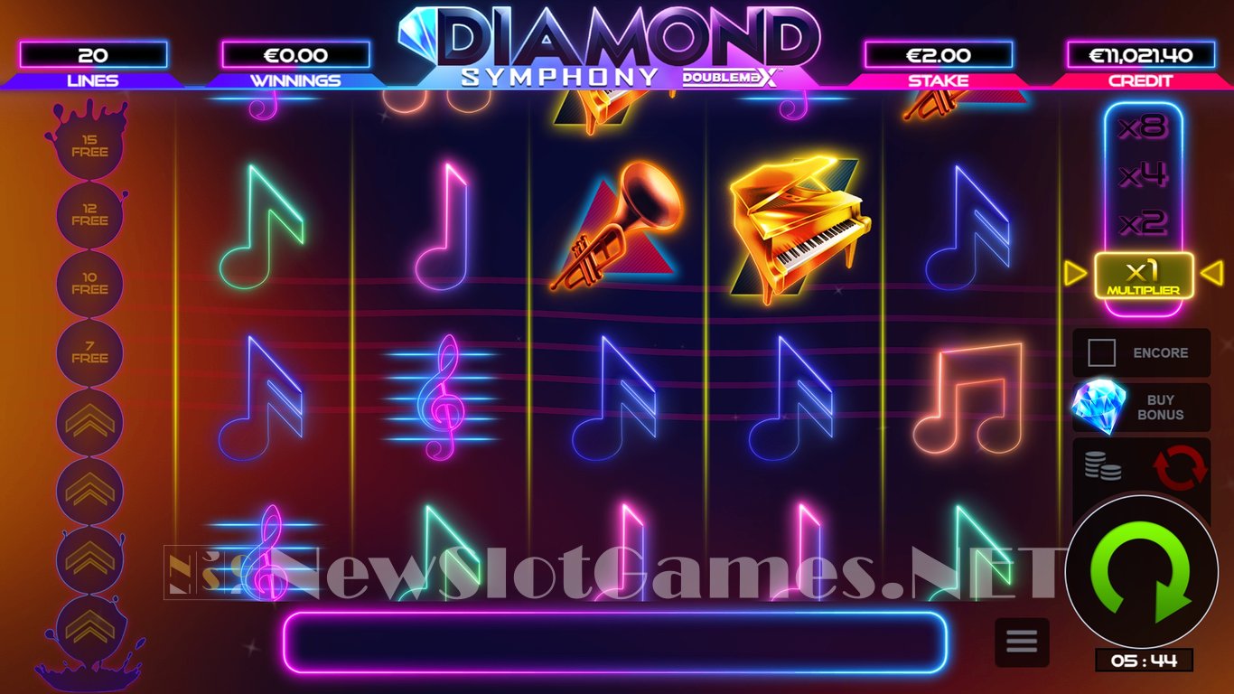 Diamond Symphony DoubleMax Slot Slot Image in Demo - pic. 4