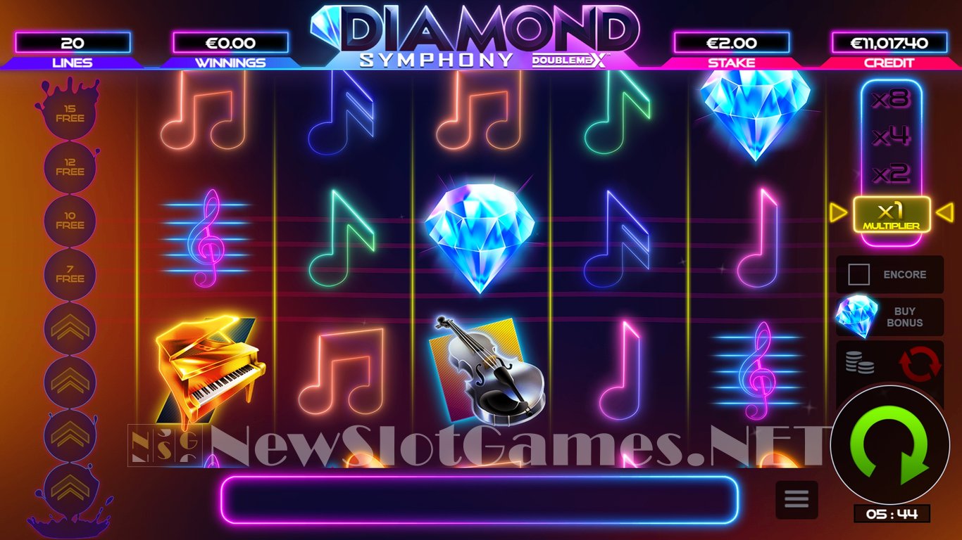 Diamond Symphony DoubleMax Slot Slot Image in Demo - pic. 5