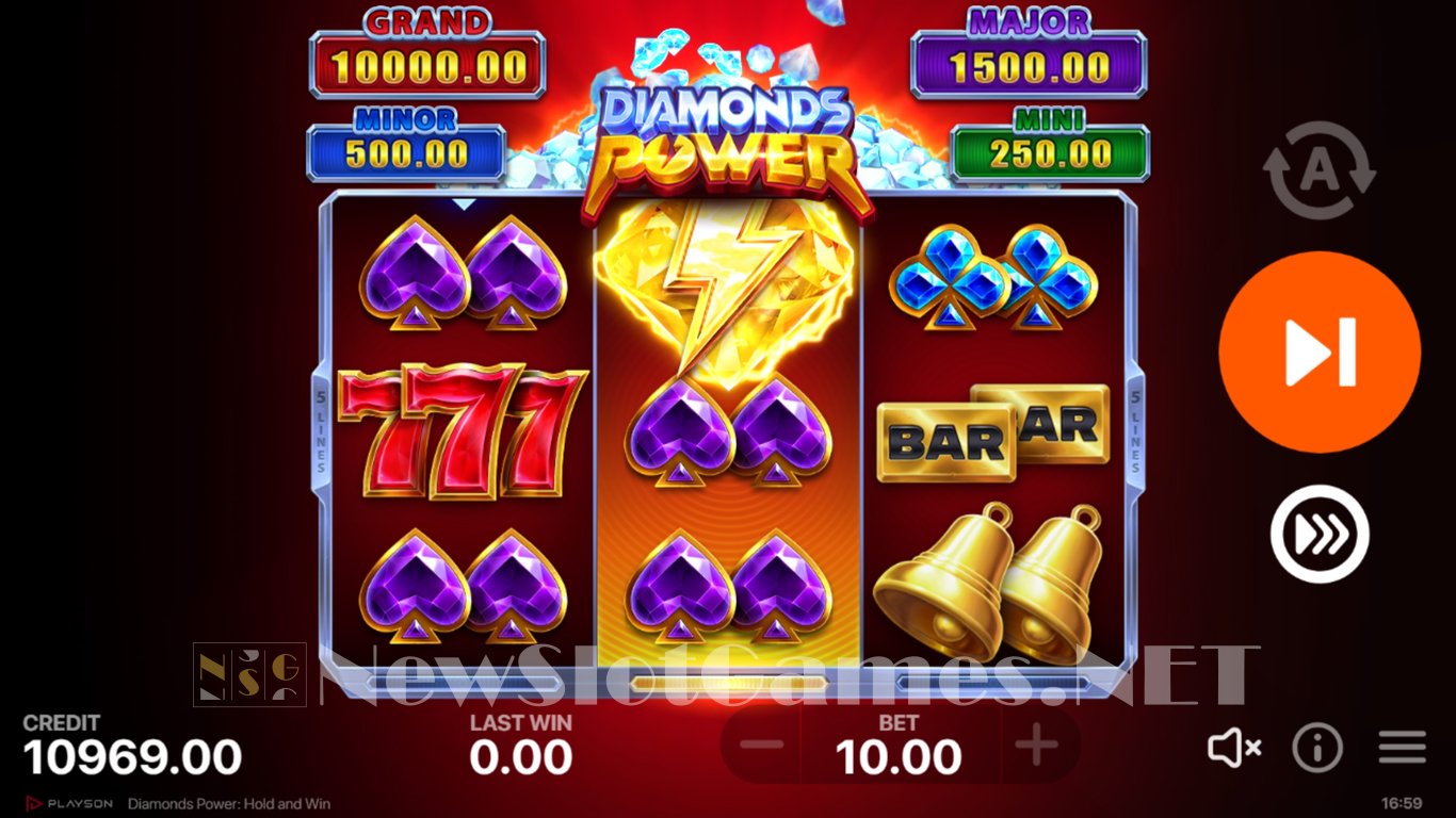 Diamonds Power Hold and Win Slot Slot Image in Demo - pic. 3