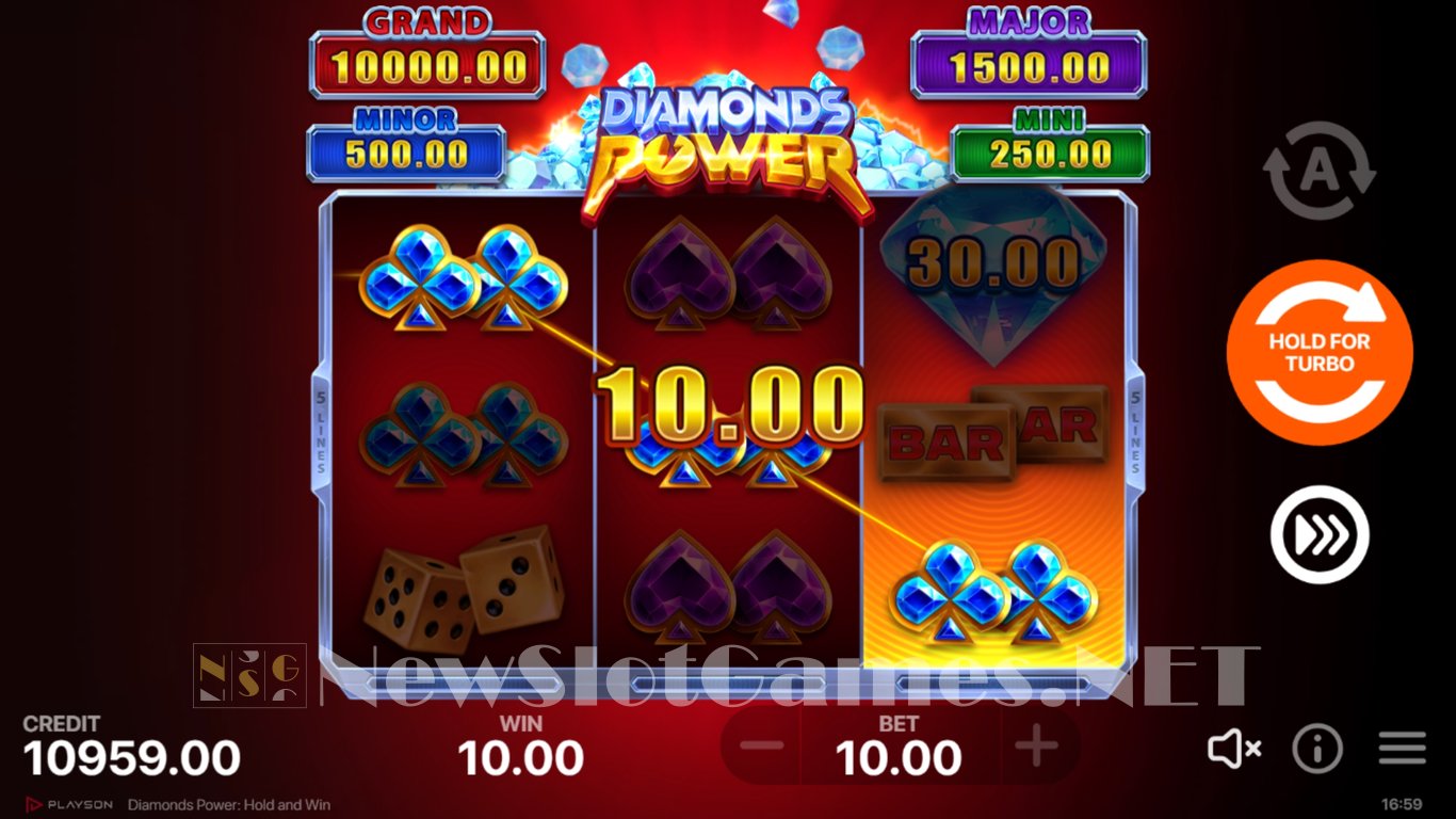 Diamonds Power Hold and Win Slot Slot Image in Demo - pic. 4