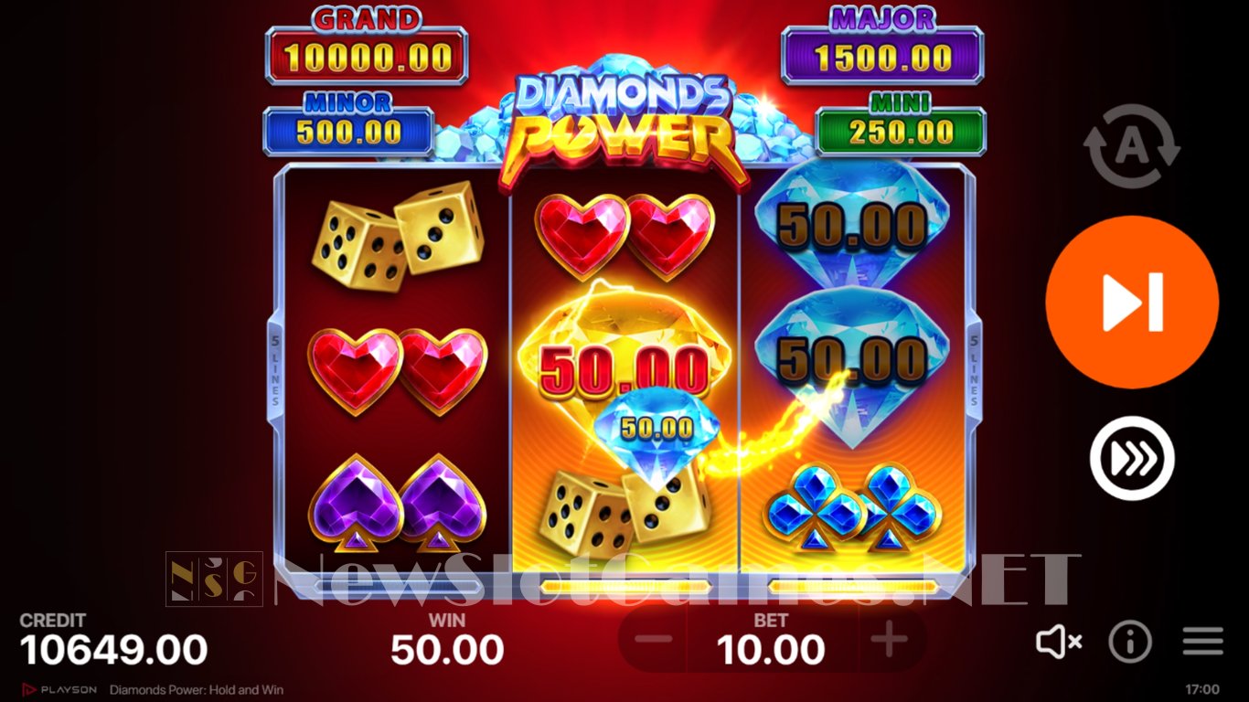 Diamonds Power Hold and Win Slot Slot Image in Demo - pic. 6