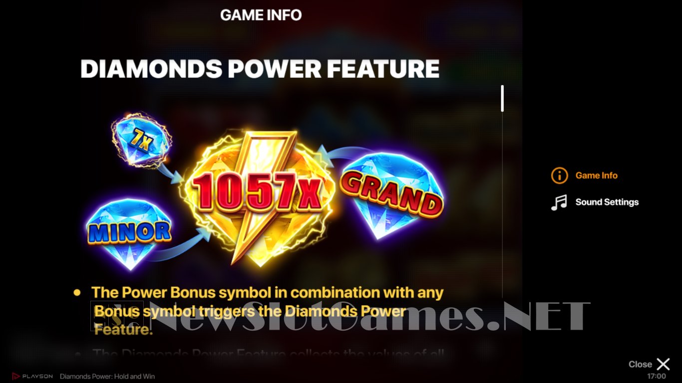 Diamonds Power Hold and Win Slot Slot Image in Demo - pic. 7