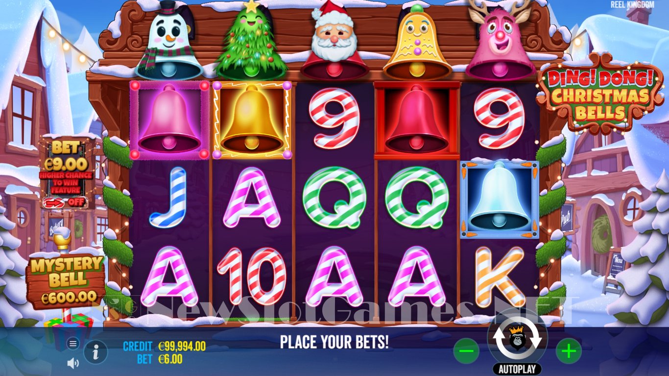 Ding Dong Christmas Bells Slot Demo Image