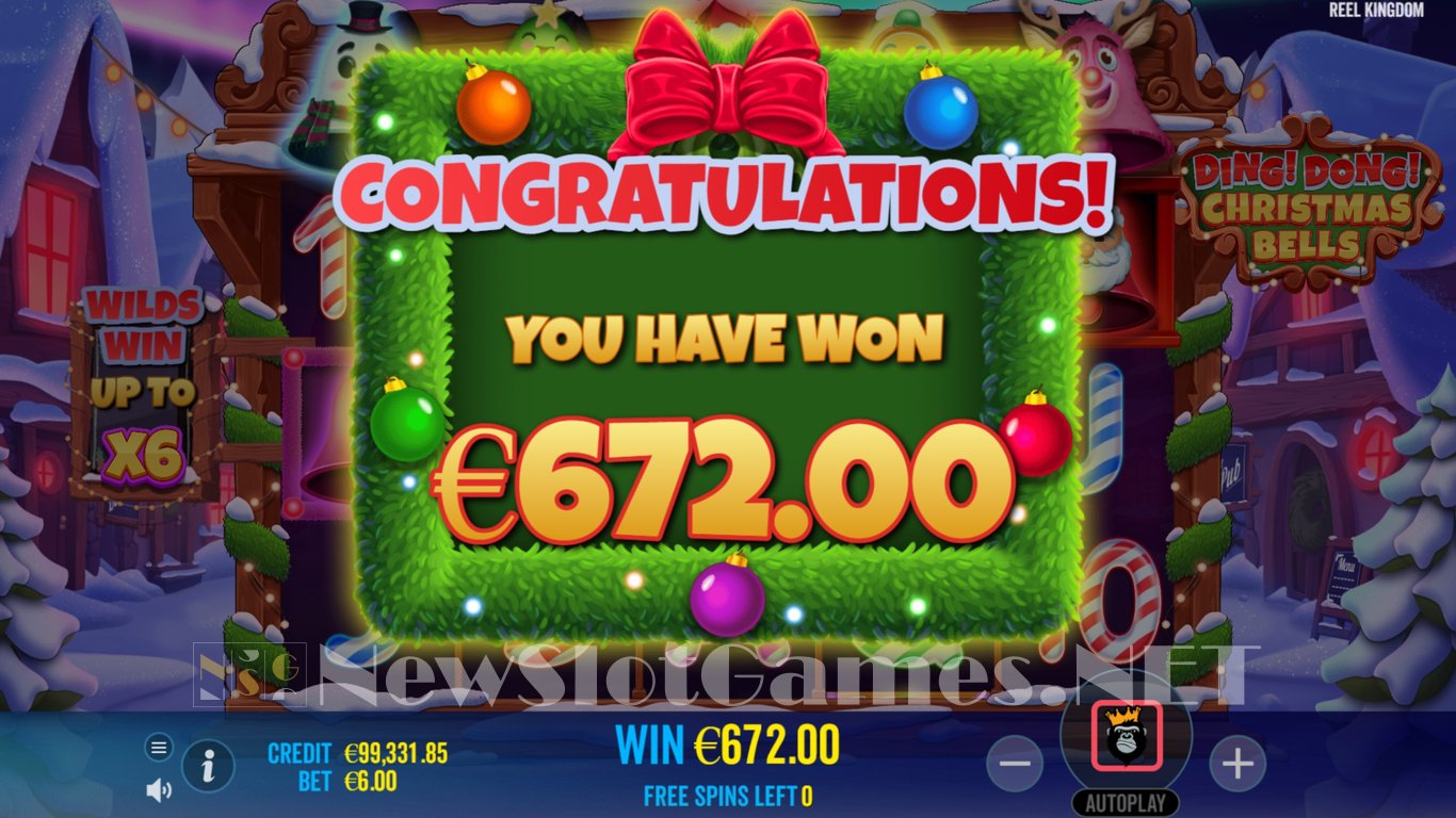 Ding Dong Christmas Bells Slot Slot Image in Demo - pic. 10