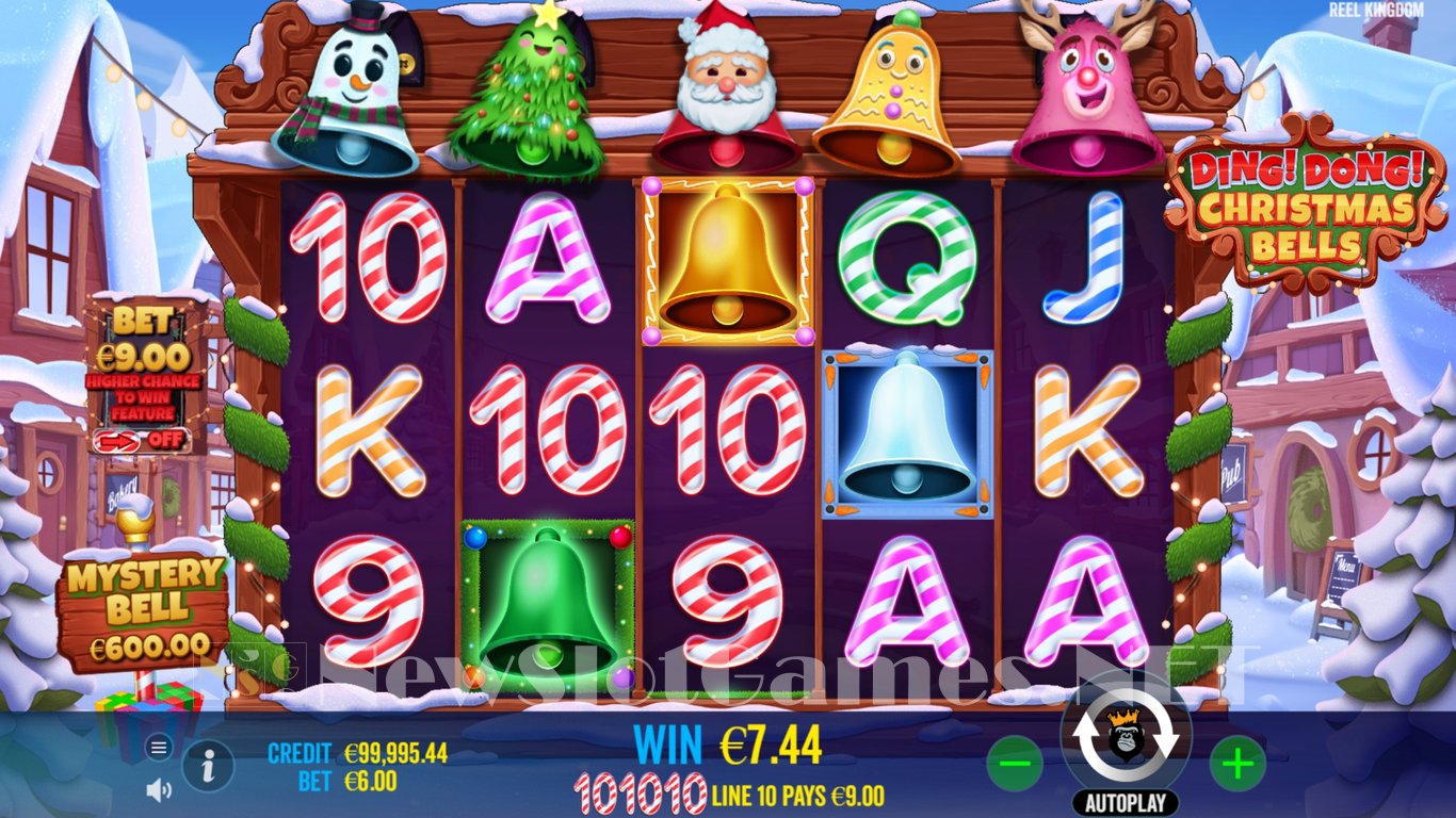 Ding Dong Christmas Bells Slot Slot Image in Demo - pic. 2