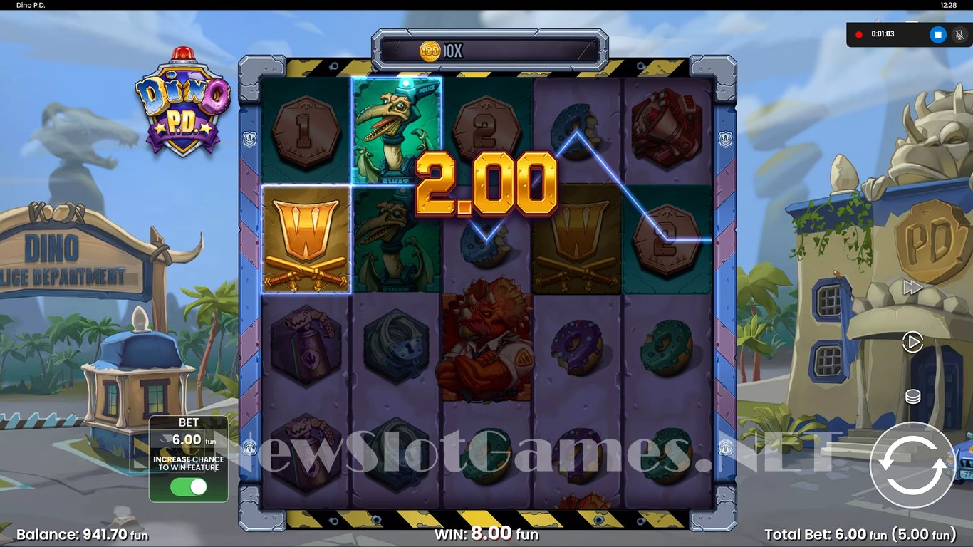 Dino P.D. Slot Slot Image in Demo - pic. 8