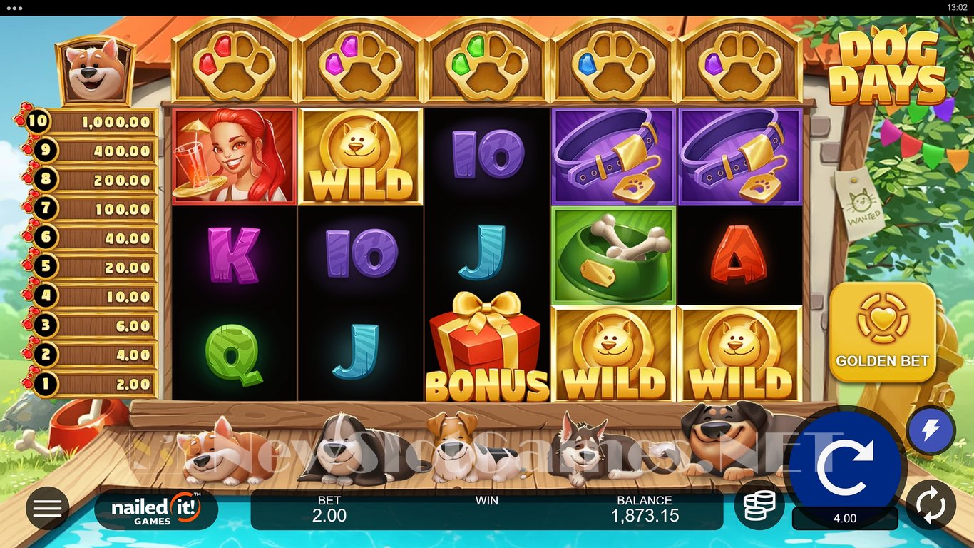 Dog Days Slot Slot Image in Demo - pic. 14