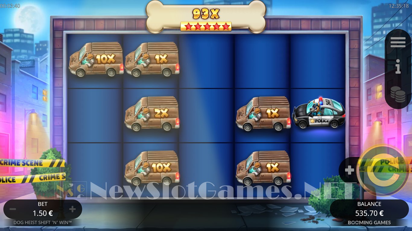 Dog Heist Shift N Win Slot Slot Image in Demo - pic. 10