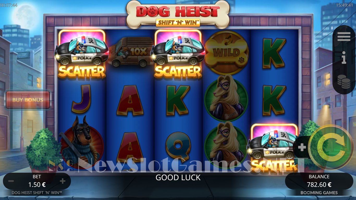 Dog Heist Shift N Win Slot Slot Image in Demo - pic. 3