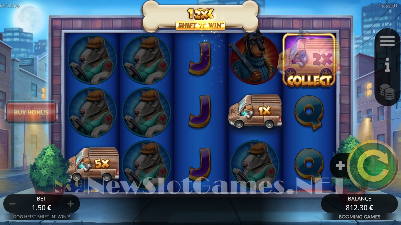 Dog Heist Shift N Win Slot Slot Image in Demo - pic. 6