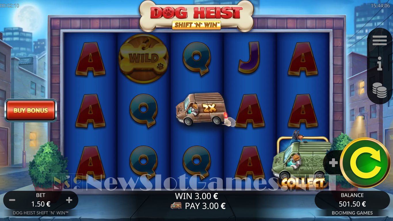 Dog Heist Shift N Win Slot Slot Image in Demo - pic. 7